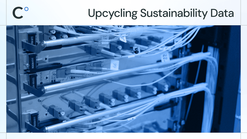 Upcycling Sustainability Data - Part 1: Overcoming Challenges and Gaps for Smarter Decisions