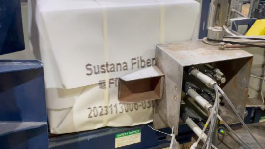 Fiber Producer Implements a Sustainable Custom Marking Solution